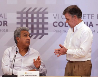 Ecuador and Colombia sign drug control and immigration agreements and guarantee health care too