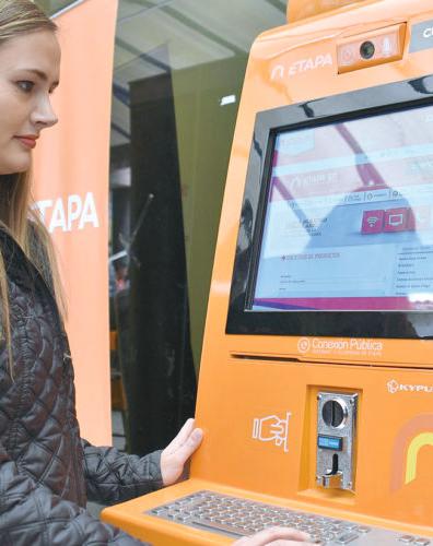 ETAPA installs digital service kiosks in the city