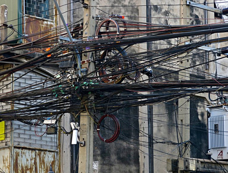 City takes aim at oodles of electrical ‘noodles