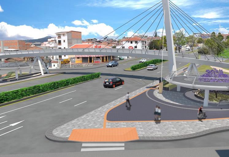 One Av. Las Americas pedestrian bridge is under contrition, another is planned