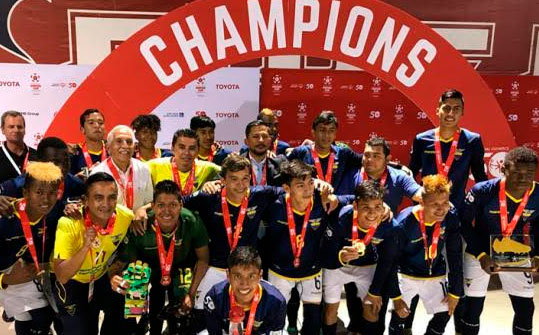 Ecuador Special Olympics Futbol team are world champions