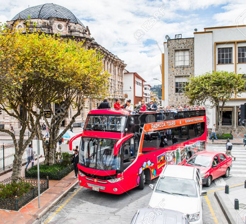 The best introduction to Cuenca? It’s from the top of a bus