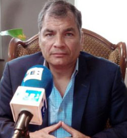 Correa denies reports that he requested political asylum in Belgium