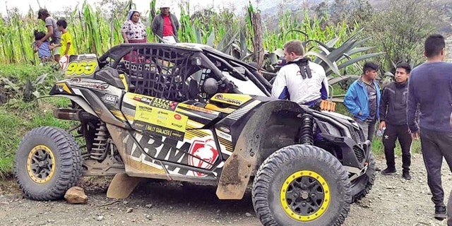 Three injured in the Rally Race in Gualaceo
