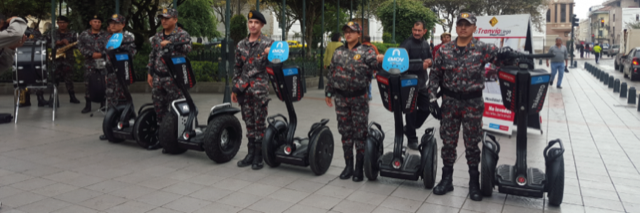 Citizen Guard to use Segway units in Cuenca