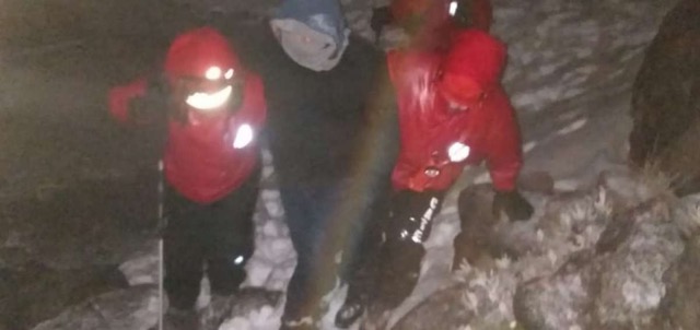 Four hikers rescued on the Cayambe peak