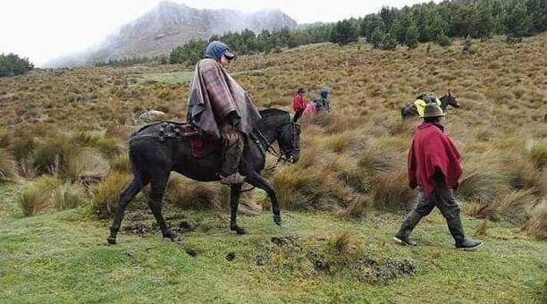 A man dies of apparent hypothermia in the mountain ranges of Ecuador
