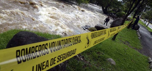 Be careful near the Cuenca rivers