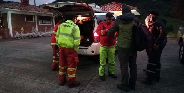 Two hikers rescued in Cajas National Park