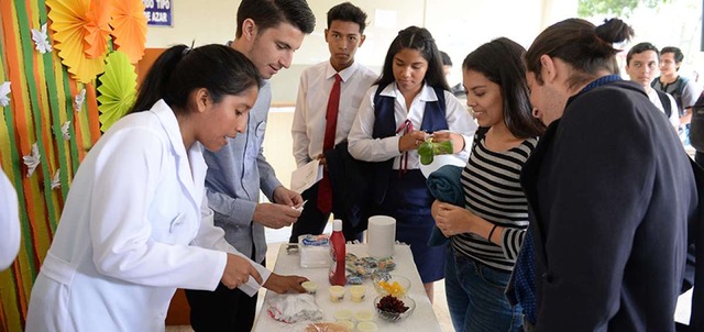 Ecuadorian students create vegetable-based ice creams to promote healthier eating in children