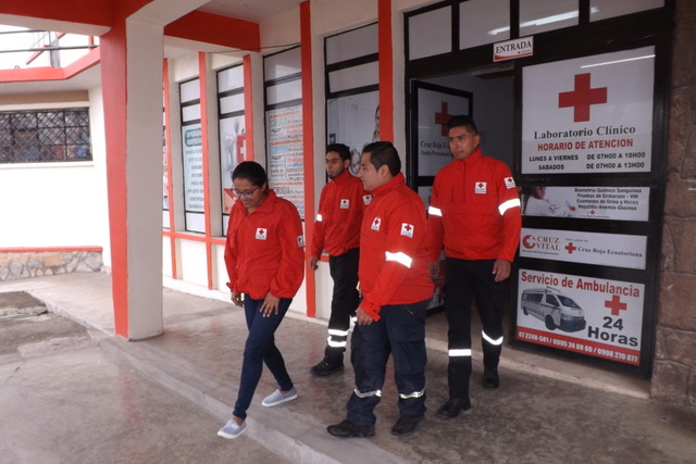 The Red Cross opens up a volunteer training school in Chordeleg