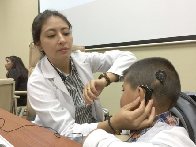 Patients receive cochlear implants under program from the Ministry of Health