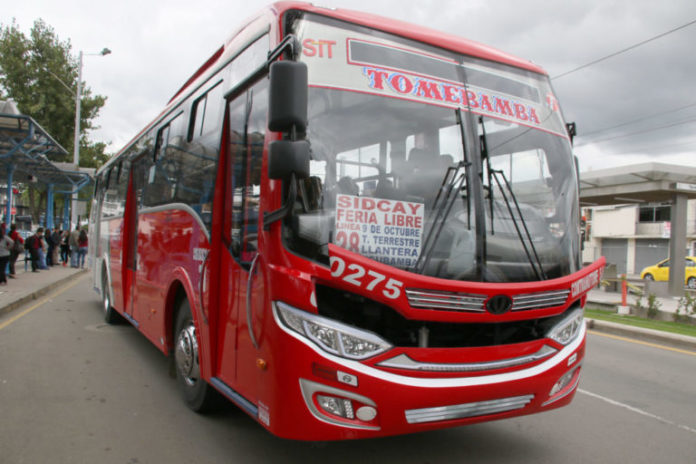 Cuenca’s bus fleet continues to be renewed at a rate of 19 buses a month