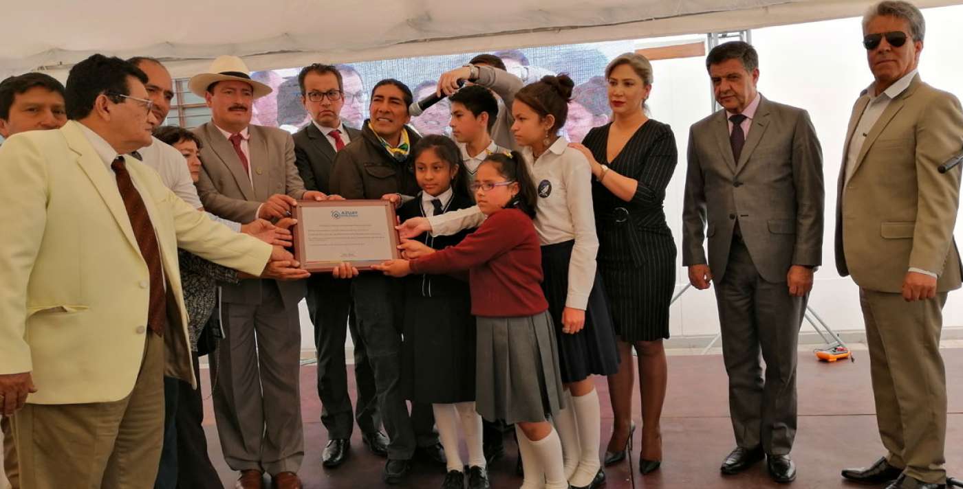 Azuay victims of sexual violence acknowledged in public ceremony