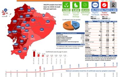 Tracking the spread and outcome of the novel coronavirus in Ecuador