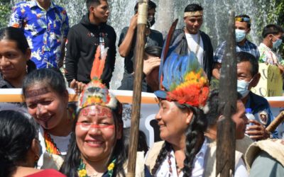 The Sápara nationality recovers 70% of its ancestral territory