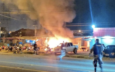 Car bomb explodes in front of the Guayaquil regional prison