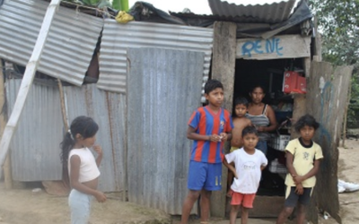Almost 10% of Ecuadorian families live in overcrowding