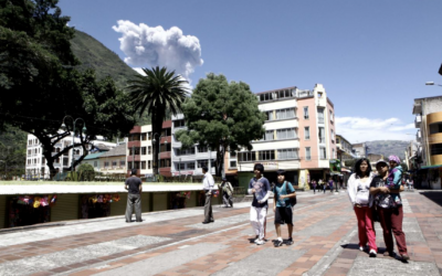 Chulqueros and coyoteros empty the streets of Tungurahua