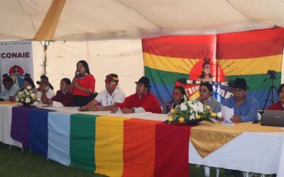 Iza says Conaie will push for ‘NO’ vote for popular consultation, accuses Noboa of trying to break up indigenous movement