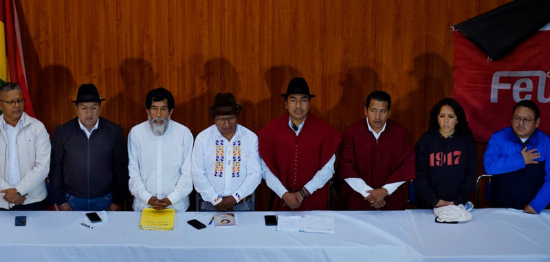 Indigenous Movements Push for Broad Reforms in Support of Luisa González