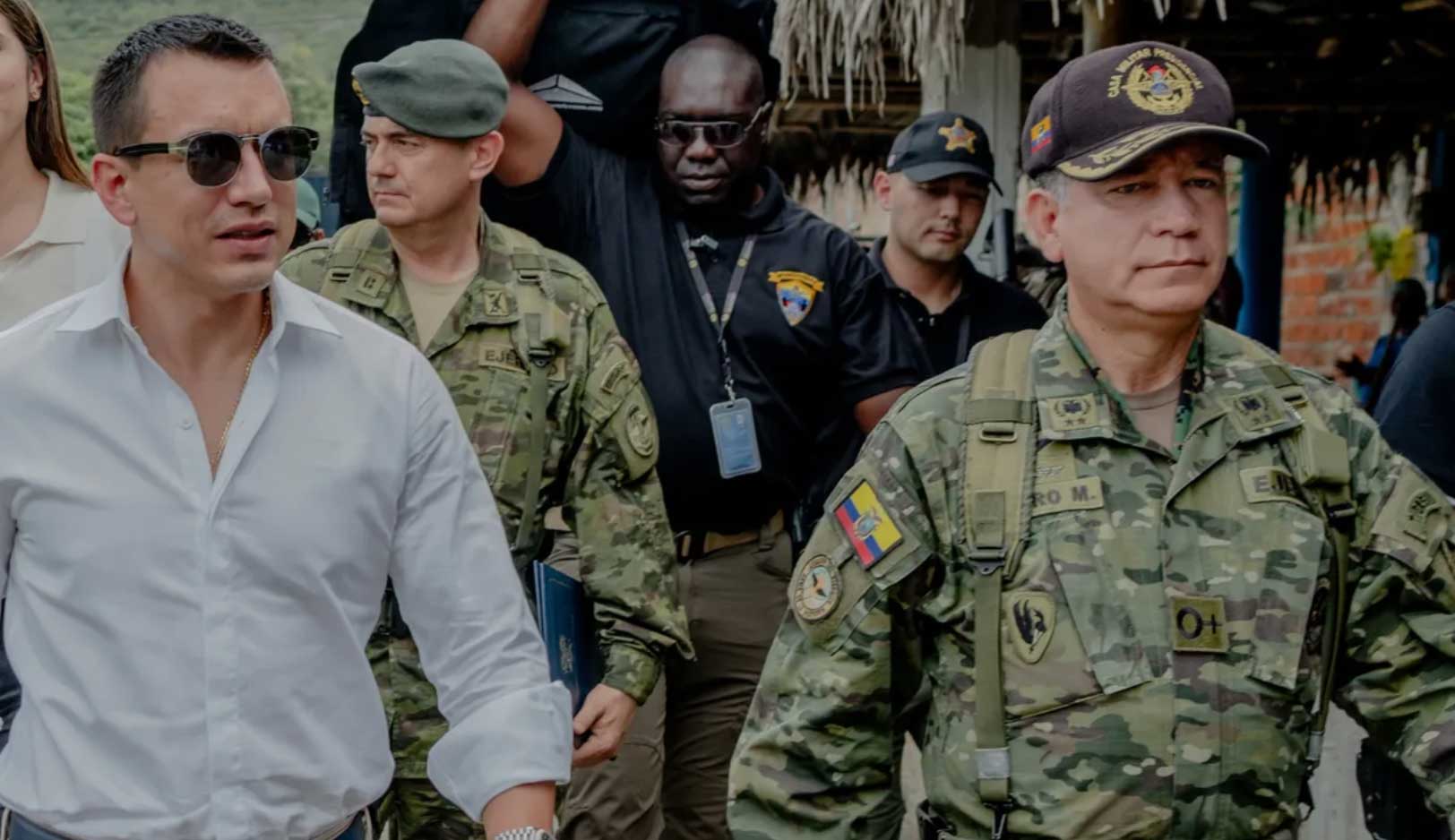 Noboa Under Threat as Security Forces Brace for Possible Attack