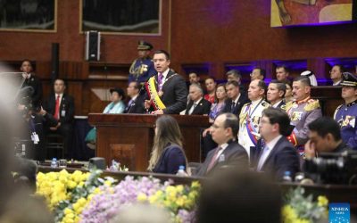 Daniel Noboa Begins Full Term with a Call to Break from the Past