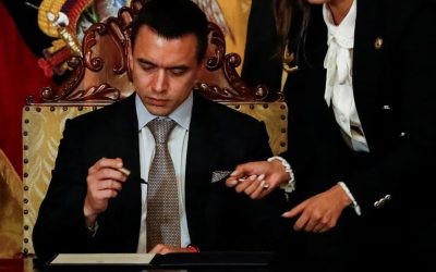 Noboa’s Veto Barrage Leaves Laws in Limbo