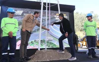 Noboa critiques past government neglect while laying cornerstone for Cuenca’s Monay-IESS interchange