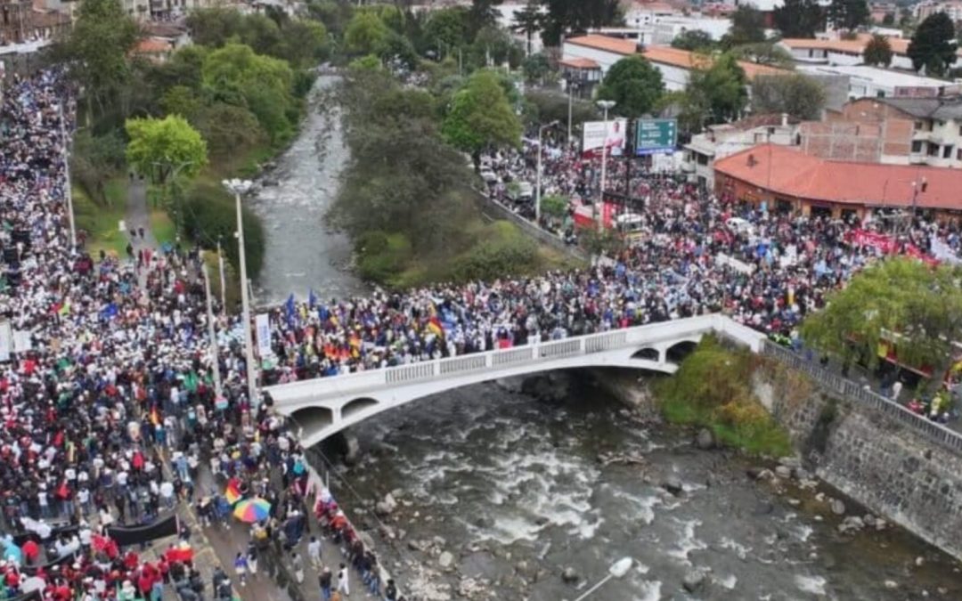 Ecuador’s environmental assessment 2025: between extractive expansion, the persecution of environmental defenders and the rise of illegal economies