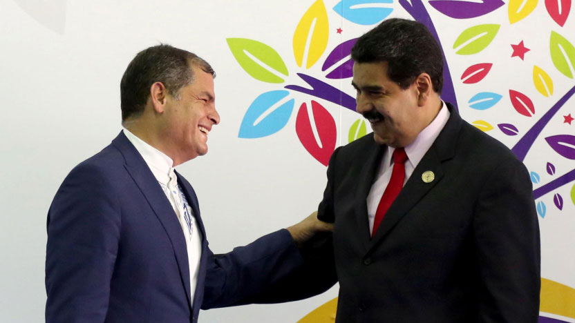 Caracas upheaval threatens to sever Correísmo’s last powerful lifeline in a rapidly shifting Latin American left