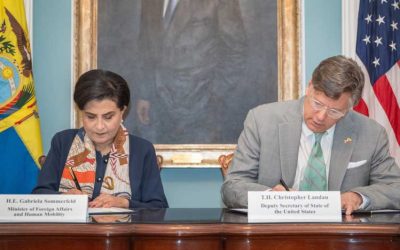 Ecuador deepens US ties with nuclear accord while Noboa rejects talk of political submission