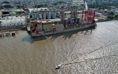 Turkish power barge leaves grid as Ecuador heads toward another dry season